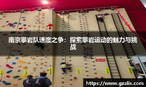 南京攀岩队速度之争：探索攀岩运动的魅力与挑战