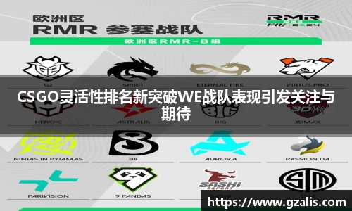 CSGO灵活性排名新突破WE战队表现引发关注与期待